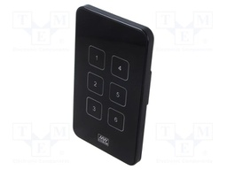 Control panel; flush mount; DTP-2xx; -20÷50°C; No.of butt: 6