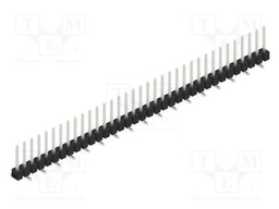 Connector: pin strips; pin header; male; PIN: 35; 2.54mm; SMT; 1x35