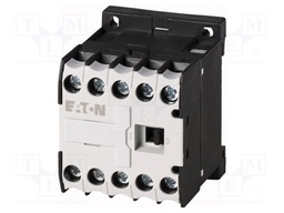 Contactor: 4-pole; NO x4; 24VDC; 6A; DIN,on panel; DILER; -25÷50°C
