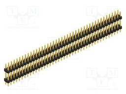Connector: pin strips; pin header; male; PIN: 82; 2mm; THT; 2x41
