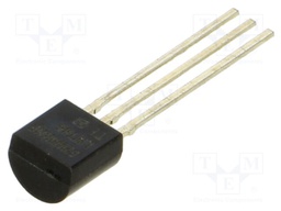 IC: temperature sensor; -50÷150°C; TO92; THT; Interface: analog