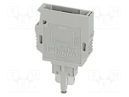 Connector: plug-in; PA; L: 33.3mm; ways: 1; W: 5.2mm; H: 24.2mm