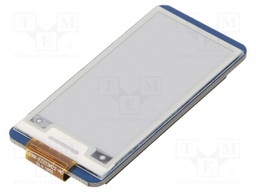 Display: e-paper; 2.13"; 250x122; Window dimensions: 48.55x23.7mm