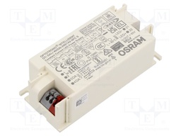 Power supply: switched-mode; LED; 40W; 20÷50VDC; 500mA÷1.05A; IP20