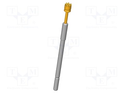 Test needle; Operational spring compression: 4mm; 20A; Ø: 2.5mm