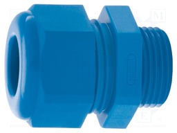 Cable gland; M32; IP68; Mat: polyamide; blue; UL94V-0