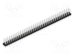 Connector: pin strips; pin header; male; PIN: 72; 2.54mm; THT; 2x36