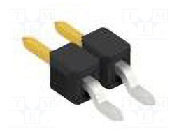 Connector: pin strips; pin header; male; PIN: 2; 2.54mm; SMT; 1x2