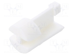 Spacer sleeve; LED; Øout: 3.6mm; ØLED: 3mm; L: 6.4mm; natural