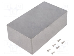 Enclosure: multipurpose; PCB is fastened in guides; 1590; Z: 61mm