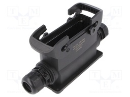 Enclosure: for rectangular connectors; Han Eco B; size 24B; M32