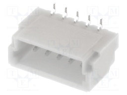 Socket; wire-board; male; SH,SR,SZ; 1mm; PIN: 5; SMT; 50V; 1A