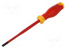 Screwdriver; insulated; slot; SL 5.5; 125mm; 1kVAC