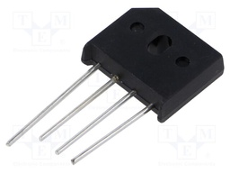 Bridge rectifier: single-phase; Urmax: 800V; If: 6A; Ifsm: 150A