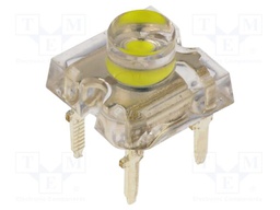 LED Super Flux; white; 7.62x7.62mm; 5800÷7000mcd; 120°; 75mA