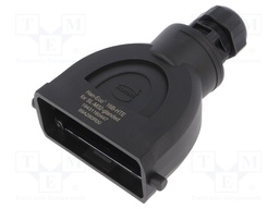 Enclosure: for rectangular connectors; Han Eco B; size 16B; M32