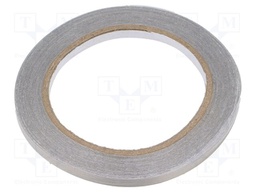 Tape: electrically conductive; W: 6mm; L: 10m; Thk: 0.11mm; grey
