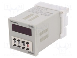 Timer; Range: 0,01s÷9990h; SPDT; 12÷48VAC; 12÷48VDC; Display: LED
