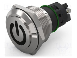 Switch: vandal resistant; Pos: 2; SPDT; 3A/240VAC; 3A/240VDC; ON-ON