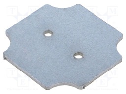 Mounting plate; steel