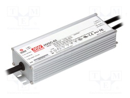 Power supply: switched-mode; LED; 65W; 13÷130VDC; 500mA; IP67