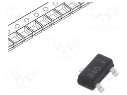 Transistor: P-MOSFET; unipolar; -20V; -2A; Idm: -10A; 0.5W