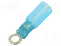 Tip: ring; M4; Ø: 4.3mm; 1.5÷2.5mm2; crimped; for cable; insulated