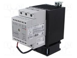 Relay: solid state; Ucntrl: 5÷32VDC; 65A; 42÷660VAC; 3-phase; IP20