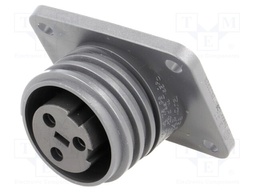 Connector: circular; socket; female; PIN: 3; EXPlora; nickel plated