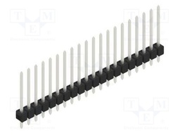 Connector: pin strips; pin header; male; PIN: 20; 2.54mm; THT; 1x20