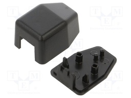 Enclosure: for power supplies; with hole; X: 19.3mm; Y: 27.4mm