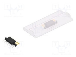 Connector: pin strips; pin header; male; PIN: 7; 2mm; SMT; 1x7; 100V