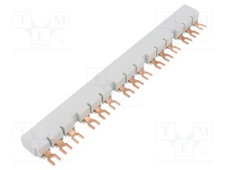 Busbar; 16mm2; 690VAC; 250VDC; 6kV; Inom: 100A; fork; No.of mod: 5