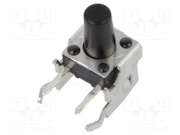 Microswitch TACT; SPST; Pos: 2; 0.02A/15VDC; THT; none; 1.3N; 8.35mm