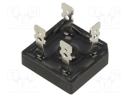 Bridge rectifier: single-phase; 50A; square; THT