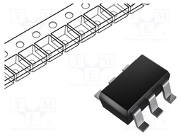 TVS Diode, SMS Series, Unidirectional, 3.3 V, 8.7 V, SOT-23, 6 Pins