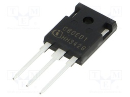 Standard Recovery Diode, 650 V, 80 A, Dual Common Cathode, 1.7 V, 77 ns, 320 A