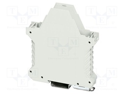 Enclosure base; white,grey; UL94V-0; ME 22,5; X: 107.3mm; Y: 99mm