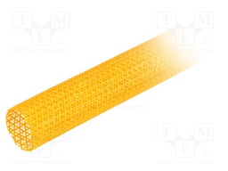 Polyester conduit; Braid diameter: 31.8mm; Mat: polyester; orange