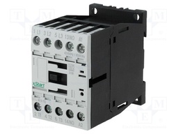 Contactor: 3-pole; Auxiliary contacts: NC; 42VAC; 9A; NO x3; 690V