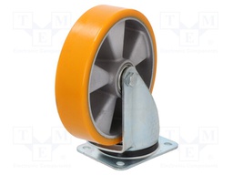 Transport wheel; Ø: 200mm; W: 50mm; H: 238mm; torsional; 500kg