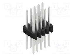 Connector: pin strips; pin header; male; PIN: 10; 1.27mm; THT; 2x5