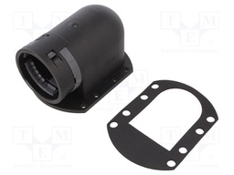 90° angled connector