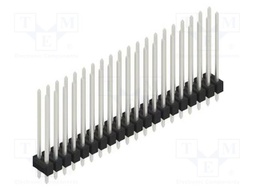Connector: pin strips; pin header; male; PIN: 40; 2.54mm; THT; 2x20