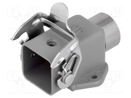 Enclosure: for HDC connectors; HTS; size 1; Locking: with latch