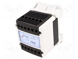 Transformer: safety; 40VA; 230VAC; 12V; IP20; Mounting: DIN; 1.17kg