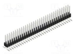 Connector: pin strips; pin header; male; PIN: 64; 1.27mm; SMT; 2x32