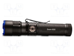 Torch: LED; waterproof; No.of diodes: 1; 15h; L: 135mm; 600lm; Ø: 31mm