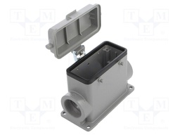 Enclosure: for rectangular connectors; Han; size 16B; M32; IP65
