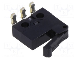 Microswitch SNAP ACTION; with lever with roller simulation